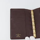 LOUIS VUITTON Monogram Mini Agenda PM Dagplannerhoes Rood R20912 Auth BA13432-20