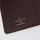 LOUIS VUITTON Monogram Mini Agenda PM Dagplannerhoes Rood R20912 Auth BA13432-21