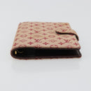LOUIS VUITTON Monogram Mini Agenda PM Dagplannerhoes Rood R20912 Auth BA13432-6
