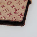 LOUIS VUITTON Monogram Mini Agenda PM Dagplannerhoes Rood R20912 Auth BA13432-14
