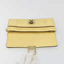 Chloe Long Wallet Leather Yellow Auth BA13434A-8