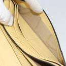 Chloe Long Wallet Leather Yellow Auth BA13434A-22