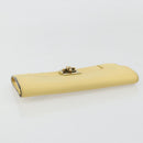 Chloe Long Wallet Leather Yellow Auth BA13434A-6