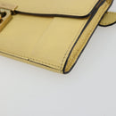 Chloe Long Wallet Leather Yellow Auth BA13434A-7