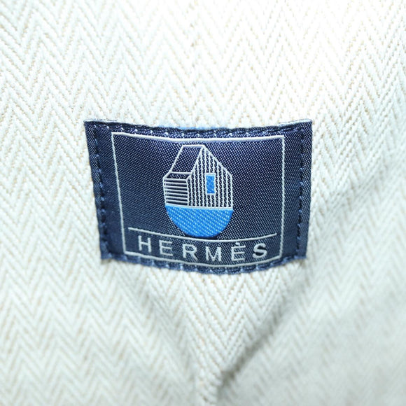 HERMES Schoudertas Epope Wol Blauw Auth BA13435M