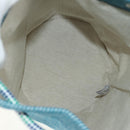 HERMES Schoudertas Epope Wol Blauw Auth BA13435M-10