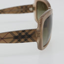 BURBERRY Nova Check Sunglasses plastic Brown Auth BA13436M-8