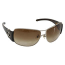 CHANEL Sunglasses plastic Brown CC Auth BA13437M-1