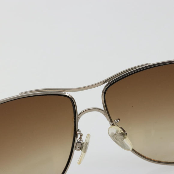 CHANEL Sunglasses plastic Brown CC Auth BA13437M