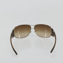 CHANEL Sunglasses plastic Brown CC Auth BA13437M-2