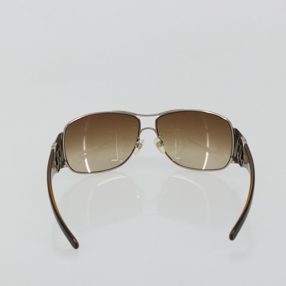 CHANEL Sunglasses plastic Brown CC Auth BA13437M