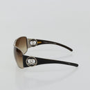 CHANEL Sunglasses plastic Brown CC Auth BA13437M-3