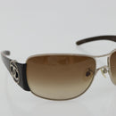 CHANEL Sunglasses plastic Brown CC Auth BA13437M-5