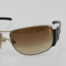 CHANEL Sunglasses plastic Brown CC Auth BA13437M-6