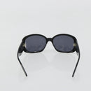 CHANEL Camelia Sunglasses plastic Black CC Auth BA13438-2