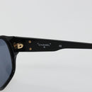 CHANEL Sunglasses plastic Black CC Auth BA13439-9