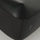 BALLY Hand Bag Leather Black Auth BA1344-14