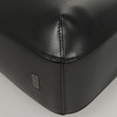 BALLY Hand Bag Leather Black Auth BA1344-15