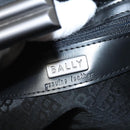 BALLY Hand Bag Leather Black Auth BA1344-18
