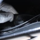 BALLY Hand Bag Leather Black Auth BA1344-12