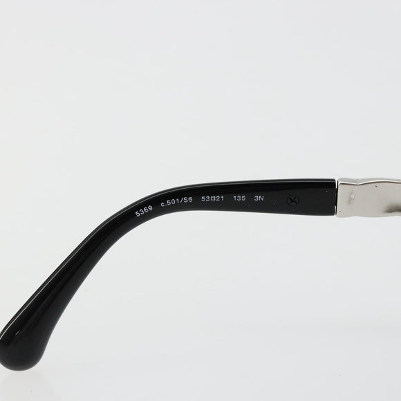 CHANEL Sunglasses plastic Black CC Auth BA13441M