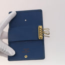 LOUIS VUITTON Monogram Epi Wallet 8 Set Green Blue LV Auth BA13442-15