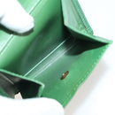 LOUIS VUITTON Monogram Epi Wallet 8 Set Green Blue LV Auth BA13442-5