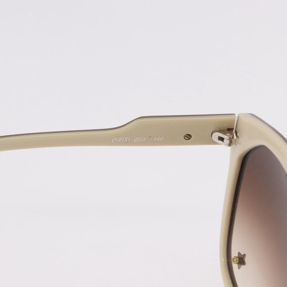 Chloe Saint Laurent Sonnenbrille Kunststoff 2er-Set Blau Elfenbein Authentisch BA13444