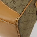 GUCCI GG Canvas Hand Bag Beige Gold 000 3754 0281 Auth BA13448-17