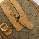 GUCCI GG Canvas Hand Bag Beige Gold 000 3754 0281 Auth BA13448-19