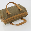 GUCCI GG Canvas Hand Bag Beige Gold 000 3754 0281 Auth BA13448-6