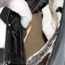 GUCCI Hand Bag Patent leather Black Silver Auth BA13449-11
