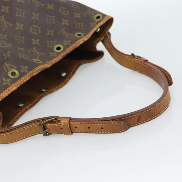 LOUIS VUITTON Monogram Petit Noe Shoulder Bag M42226 LV Auth BA13450