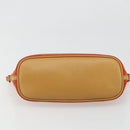 GUCCI Hand Bag Suede Orange Gold 039 1103 Auth BA13451-5