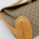 GUCCI Micro GG Supreme Schoudertas PVC Beige Goud 001 099 4084 Auth BA13452-14