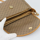 GUCCI Micro GG Supreme Schoudertas PVC Beige Goud 001 099 4084 Auth BA13452-10