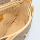 GUCCI Micro GG Supreme Schoudertas PVC Beige Goud 001 099 4084 Auth BA13452-18