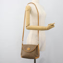 GUCCI Micro GG Supreme Schoudertas PVC Beige Goud 001 099 4084 Auth BA13452-24