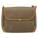 GUCCI Micro GG Supreme Schoudertas PVC Beige Goud 001 099 4084 Auth BA13452-2