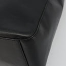 GUCCI Shoulder Bag Leather Black Silver 001 3770 Auth BA13453-14