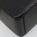 GUCCI Shoulder Bag Leather Black Silver 001 3770 Auth BA13453-9
