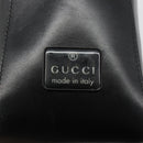 GUCCI Shoulder Bag Leather Black Silver 001 3770 Auth BA13453-17