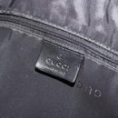 GUCCI Shoulder Bag Leather Black Silver 001 3770 Auth BA13453-19