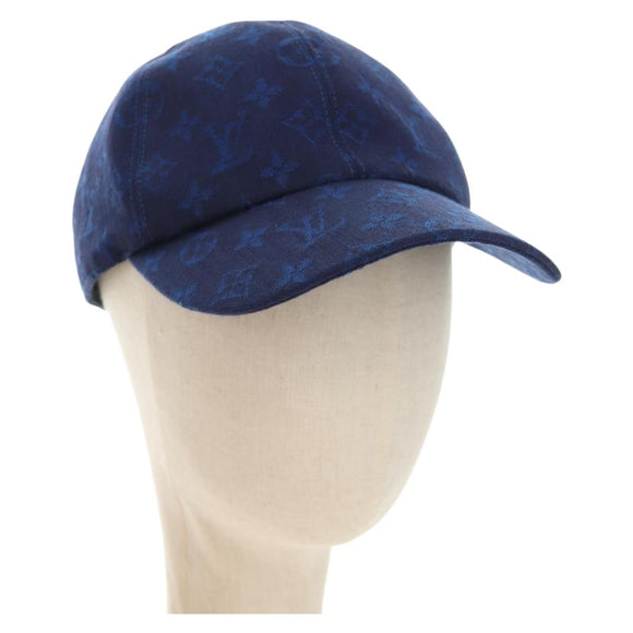 LOUIS VUITTON Monogram Jaguar Monogram Essential M Blue M77589 Auth BA13455M