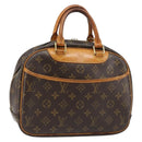 LOUIS VUITTON Monogram Trouville Hand Bag M42228 LV Auth BA13457-1
