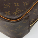 LOUIS VUITTON Monogram Trouville Hand Bag M42228 LV Auth BA13457-15