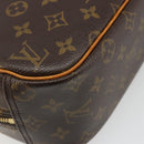 LOUIS VUITTON Monogram Trouville Hand Bag M42228 LV Auth BA13457-16
