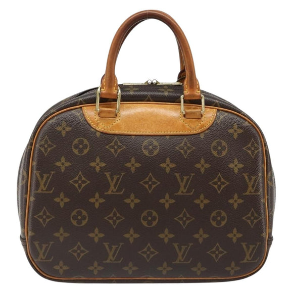 LOUIS VUITTON Monogram Trouville Hand Bag M42228 LV Auth BA13457