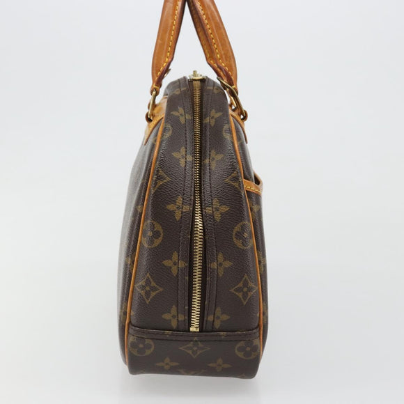 LOUIS VUITTON Monogram Trouville Hand Bag M42228 LV Auth BA13457