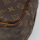 LOUIS VUITTON Monogram Deauville Hand Bag M47270 LV Auth BA13458-14